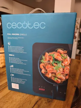 Placa de inducción Cecotec Full Magma portátil