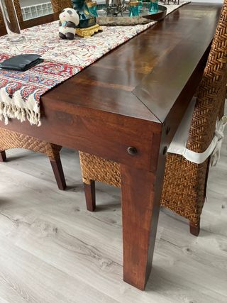 Mesa comedor y 4 sillas importado de  Bali