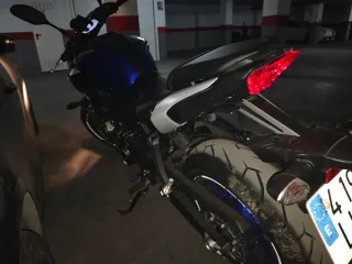Yamaha MT-07 Negra/Azul