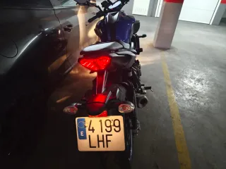 Yamaha MT-07 Negra/Azul