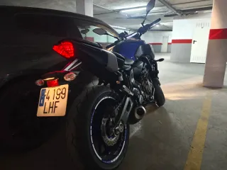 Yamaha MT-07 Negra/Azul