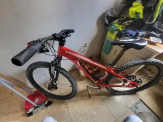 Bicicleta de Montaña Roja