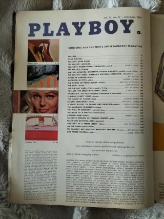 Playboy americano.November 1964 .