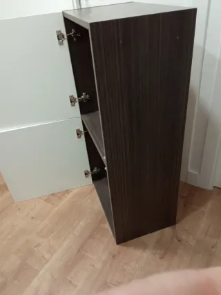 Módulo de armario de madera para colgar