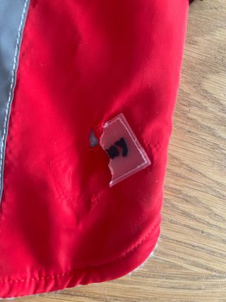 Chubasquero perro talla S