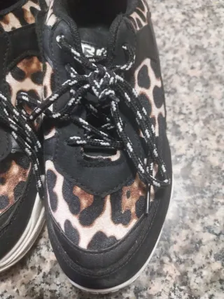 Scarpe da ginnastica leopardate