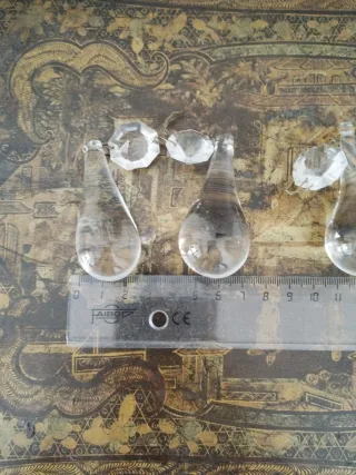 Lágrimas de cristal decorativas