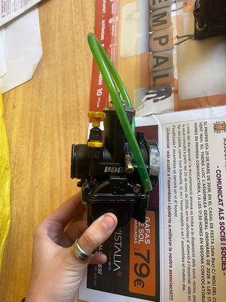 Carburador 21mm Voca con Tobera y Filtro