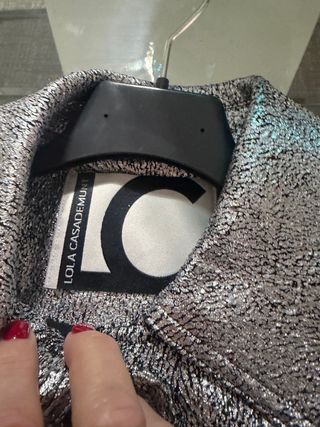 Cazadora Lola Casademunt Plata Sin Estrenar