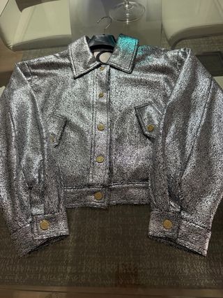 Cazadora Lola Casademunt Plata Sin Estrenar