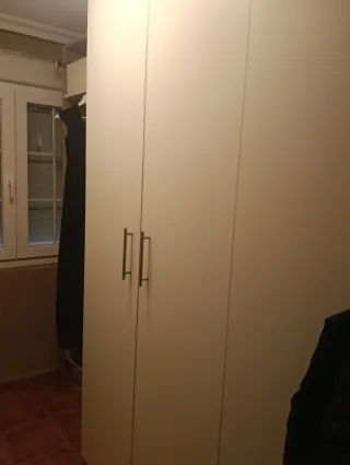 Puertas Armario Abatibles Ikea Beige/Blanco