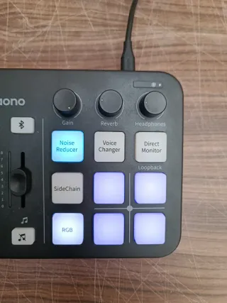 Maono Mezclador Audio Gaming Negro