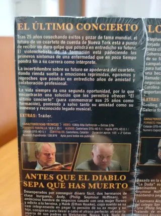 Pack Blu-ray Dvd. Philip Seymour Hoffman