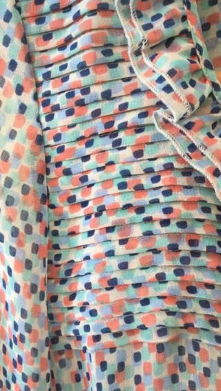 Vestido Premamá Cortefiel gasa estampado Talla L