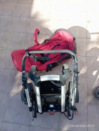 Carrito de bebé Jane Rider Rojo