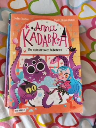 Libro infantil Anna Kadabra, magia, aventura