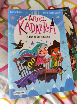 Libro infantil Anna Kadabra, magia, aventura