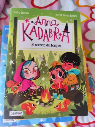 Libro infantil Anna Kadabra, magia, aventura