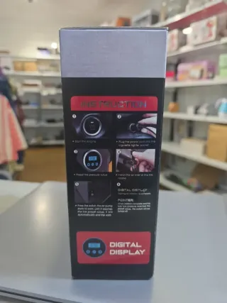 Inflador Portátil Coche