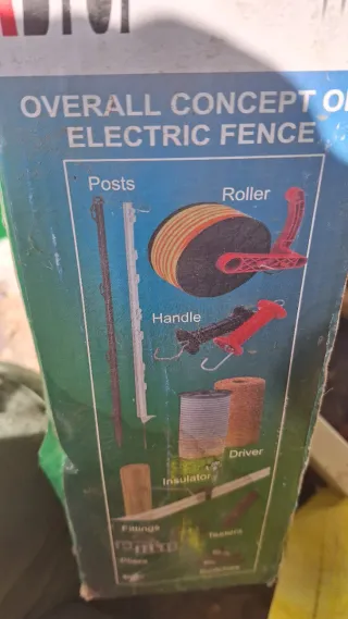 Se vende Pastor Electrico y Cuerda Eléctrica Premi