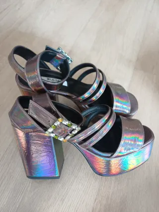 Sandalias De las curvas Barcelona Plataforma