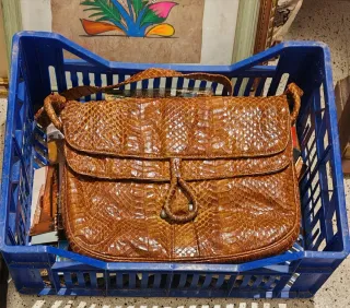 Borsa Coccodrillo Vintage Anni '70
