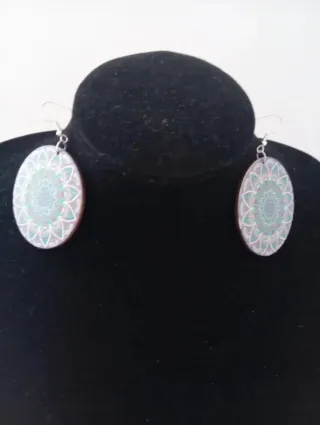 Colgante con pendientes