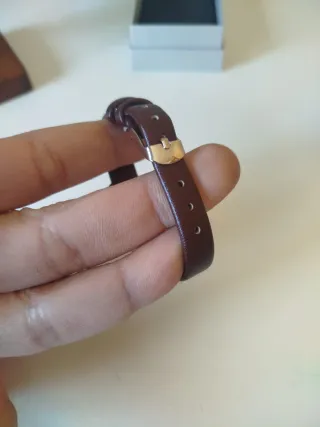 Reloj Mujer tank Elegante Rose Gold Circonitas