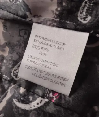 Chaqueta cuero mujer azul