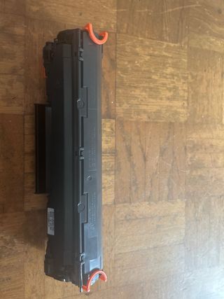 Cartucho Tóner Negro  HP laser blanco negro