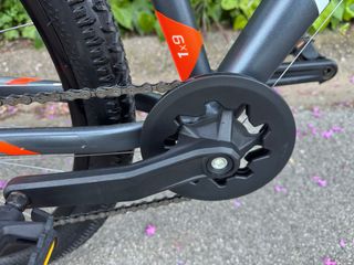 Bicicleta MTB Rockrider ST120 Gris/Naranja