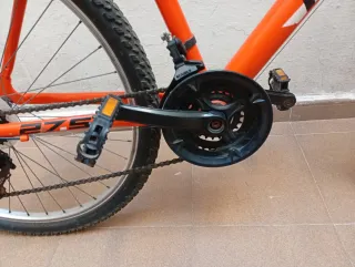 Bicicleta Montaña MITICAL Talla L Naranja