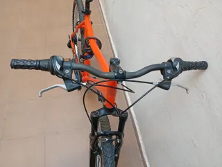 Bicicleta Montaña MITICAL Talla L Naranja