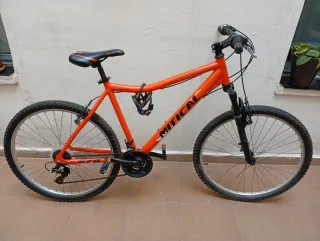 Bicicleta Montaña MITICAL Talla L Naranja