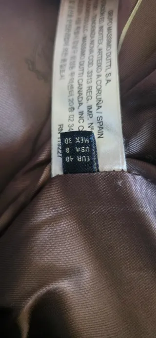 Abrigo Massimo Dutti mujer