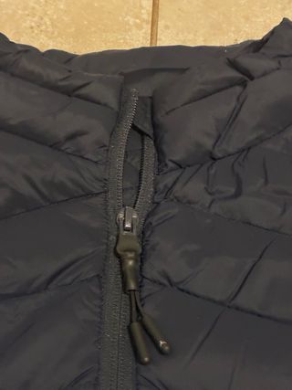 Abrigo acolchado con plumas Roc Neige azul Talla L