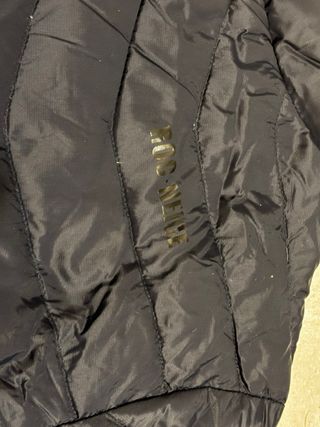 Abrigo acolchado con plumas Roc Neige azul Talla L