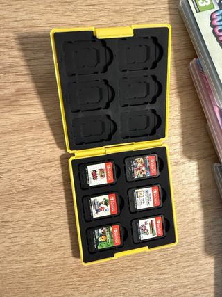 Estuche 12 Juegos Nintendo Switch Mario