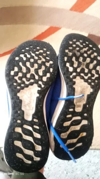 Zapatillas Nike Azules y Blancas