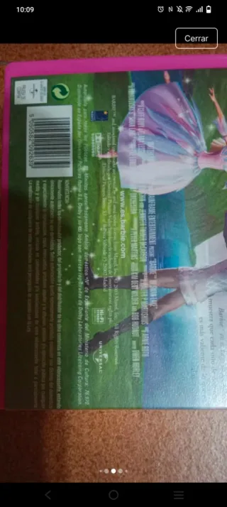 Barbie en el lago de los cisnes VHS