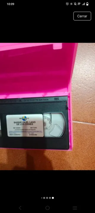 Barbie en el lago de los cisnes VHS