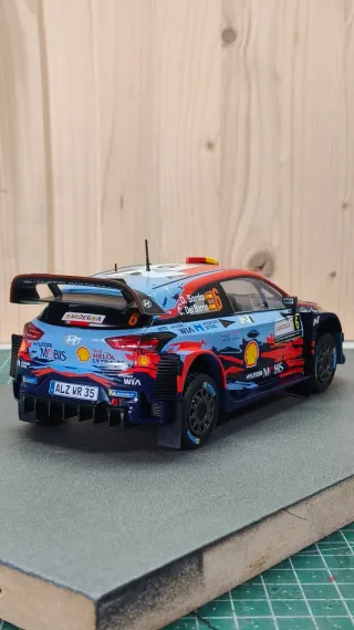 Maqueta Hyundai i20 WRC 2019 1/24