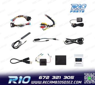 RADIO GPS ANDROID 13 PARA VOLKSWAGEN VW SEAT SKODA TOURAN 7"