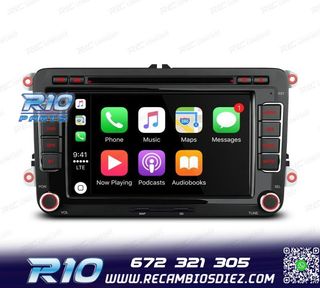 RADIO GPS ANDROID 13 PARA VOLKSWAGEN VW SEAT SKODA TOURAN 7"
