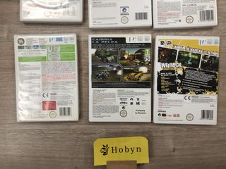 3-5 por 10€ - Juegos WII de acción PAL ESP