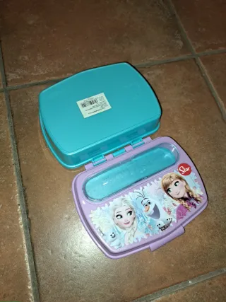 Portamerenda Frozen Elsa Anna Olaf Stor