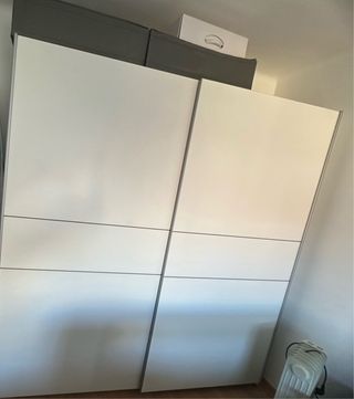 Armario corredero blanco 210x200cm