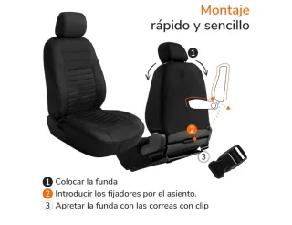 Forros de asiento para coche (2 unidades)
