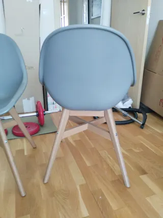 Sillas FANBING Ikea grises (2 unidades)