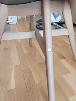 Sillas FANBING Ikea grises (2 unidades)